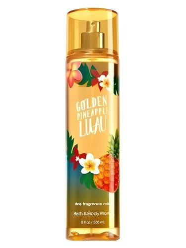 Frasco de Golden Pineapple Luau — Bath & Body Works