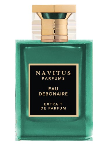 Frasco de Eau Debonaire, de Navitus Parfums