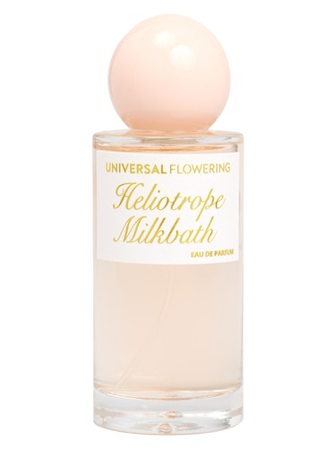 Frasco de Heliotrope Milkbath — Universal Flowering