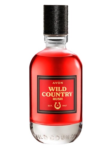 Frasco de Wild Country Rush, de Avon