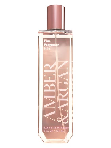 Frasco de Amber & Argan — Bath & Body Works
