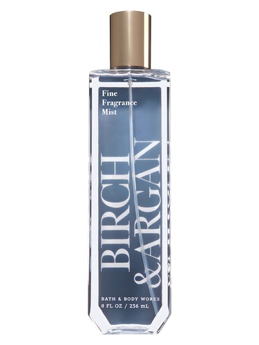 Frasco de Birch & Argan — Bath & Body Works