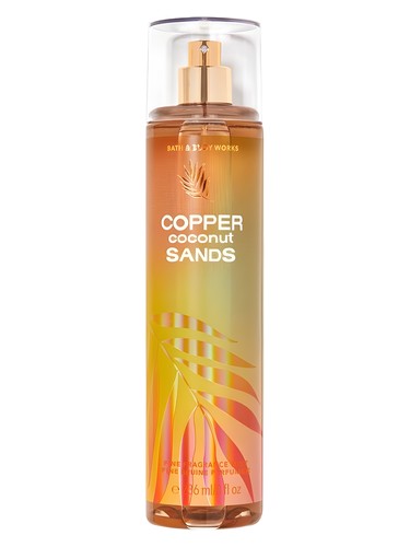 Frasco de Copper Coconut Sands, de Bath & Body Works