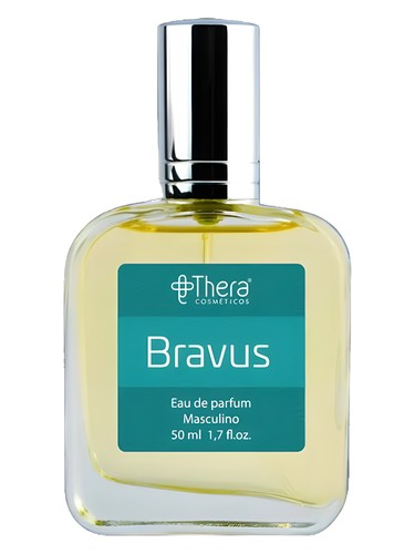 Frasco de Bravus, de Thera Cosméticos