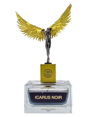 Frasco de Icarus Noir, de Trend Perfumes