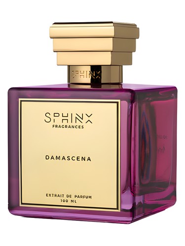 Frasco de Damascena, de Sphinx Fragrances