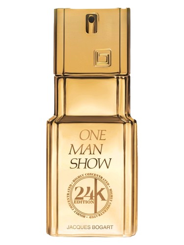 Frasco de One Man Show 24K Edition, de Jacques Bogart