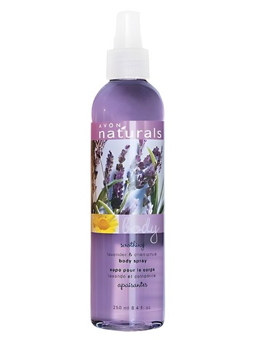 Frasco de Lavender & Chamomile, de Avon