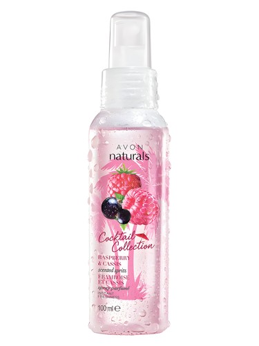 Frasco de Raspberry & Cassis, de Avon