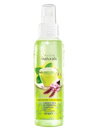 Frasco de Green Tea & Verbena, de Avon