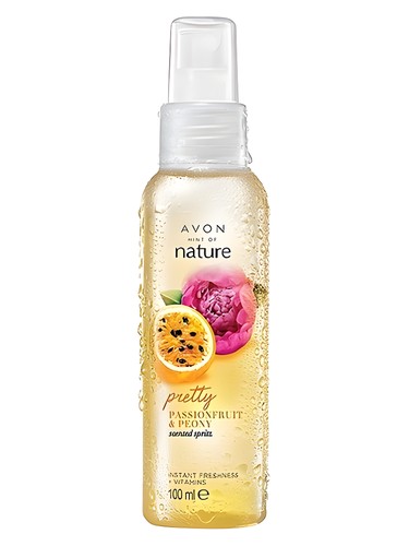 Frasco de Pretty Passion Fruit & Peony, de Avon