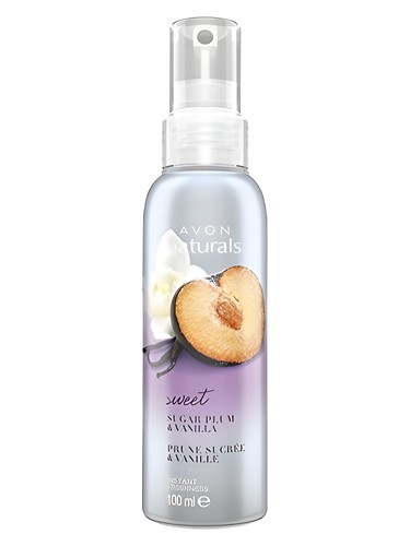 Frasco de Sweet Sugar Plum & Vanille, de Avon
