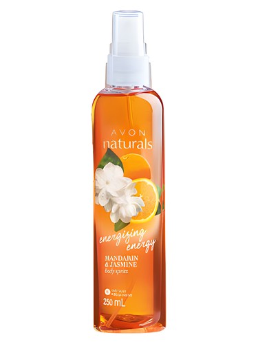 Frasco de Energizing Energy Mandarin & Jasmine, de Avon