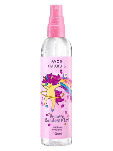 Frasco de Unicorn Rainbow Mist, de Avon