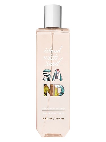 Frasco de Island White Sand — Bath & Body Works
