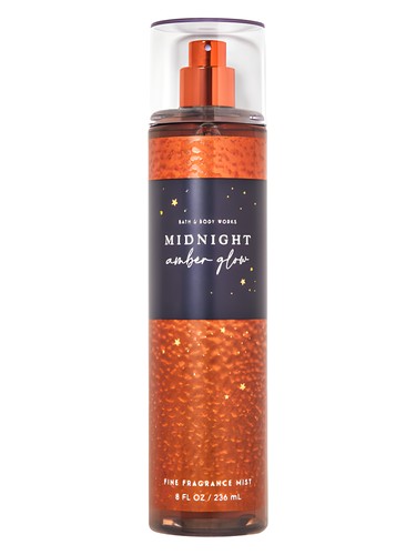 Frasco de Midnight Amber Glow — Bath & Body Works