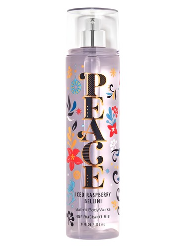 Frasco de Peace Iced Raspberry Bellini — Bath & Body Works