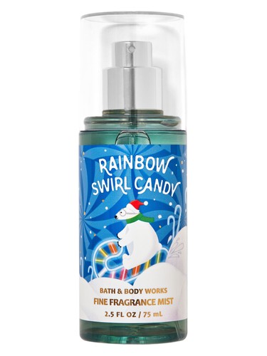 Frasco de Rainbow Swirl Candy, de Bath & Body Works