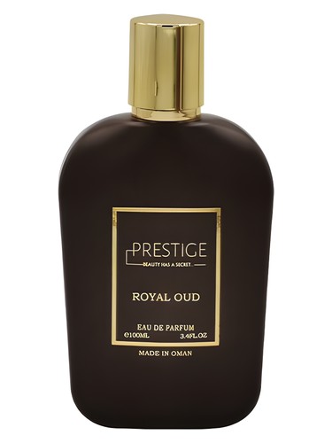 Frasco de Royal Oud, de Prestige - Beauty Has a Secret