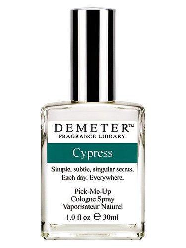 Frasco de Cypress, de Demeter Fragrance