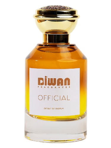 Frasco de OFFICIAL, de DIWAN
