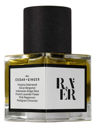 Frasco de Accord No. 04: Cedar + Ginger, de RAER Scents