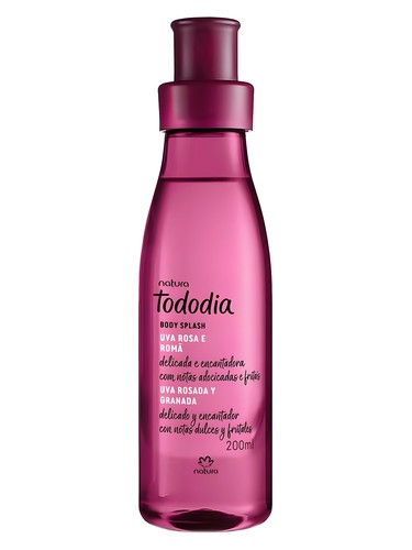 Frasco de Uva Rosa e Romã, de Natura