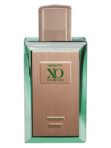 Frasco de Xclusif Oud Emerald, de Orientica Premium