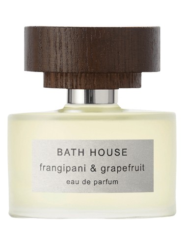 Frasco de Frangipani & Grapefruit, de Bath House