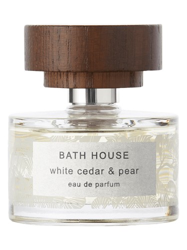 Frasco de White Cedar & Pear, de Bath House