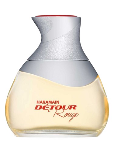 Frasco de Détour Rouge, de Al Haramain Perfumes