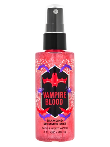 Frasco de Vampire Blood Diamond Shimmer, de Bath & Body Works