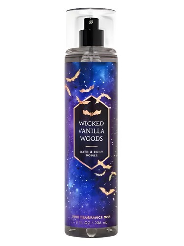 Frasco de Wicked Vanilla Woods — Bath & Body Works