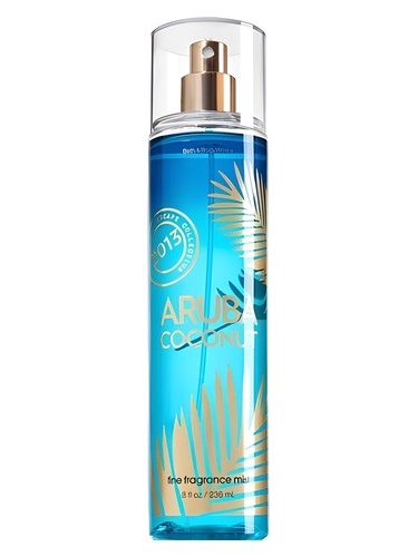 Frasco de Aruba Coconut, de Bath & Body Works