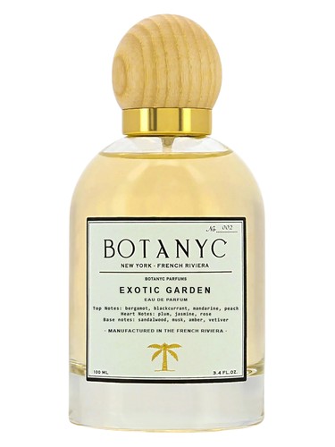 Frasco de N. 002 Exotic Garden, de Botanyc