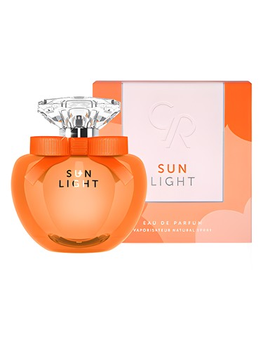 Frasco de Sun Light, de Golden Rose