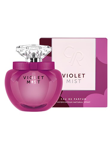 Frasco de Violet Mist, de Golden Rose