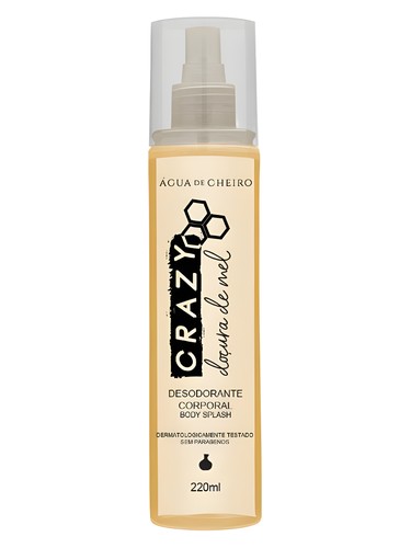 Frasco de Crazy Doçura de Mel, de Água de Cheiro