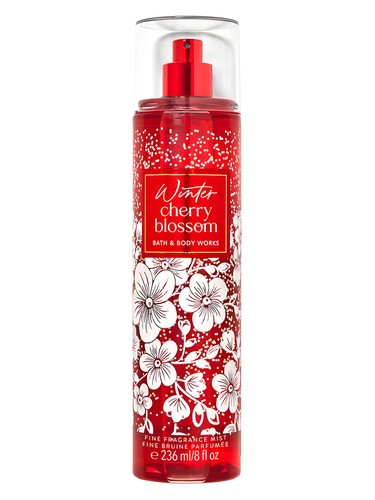 Frasco de Winter Cherry Blossom, de Bath & Body Works