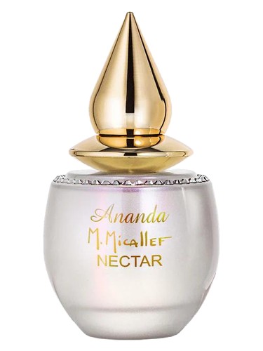 Frasco de Ananda Nectar, de M. Micallef