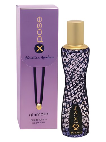 Frasco de X Pose Glamour, de Christina Aguilera