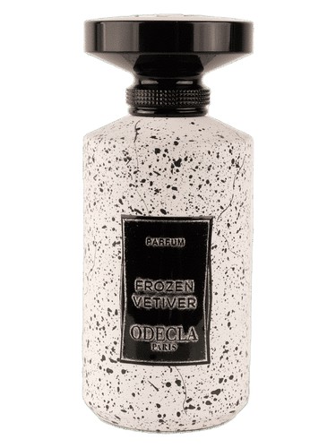 Frasco de Frozen Vetiver, de Odecla