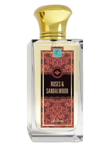 Frasco de Roses & Sandalwood, de LaBron