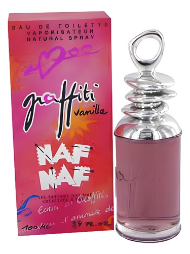 Frasco de Graffiti Vanilla, de NafNaf