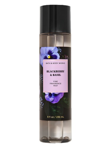 Frasco de Blackberry & Basil, de Bath & Body Works