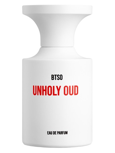 Frasco de Unholy Oud, de BORNTOSTANDOUT®