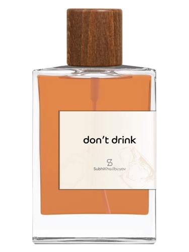 Frasco de Don't Drink, de Subhi Khalilbayov