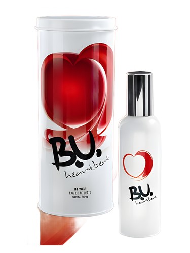 Frasco de B.U. Heartbeat, de Sarantis
