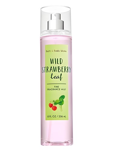 Frasco de Wild Strawberry Leaf, de Bath & Body Works