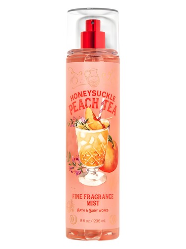 Frasco de Honeysuckle Peach Tea, de Bath & Body Works